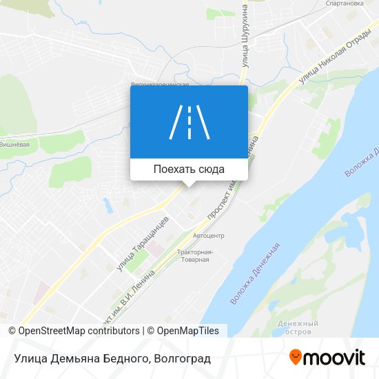 Карта Улица Демьяна Бедного