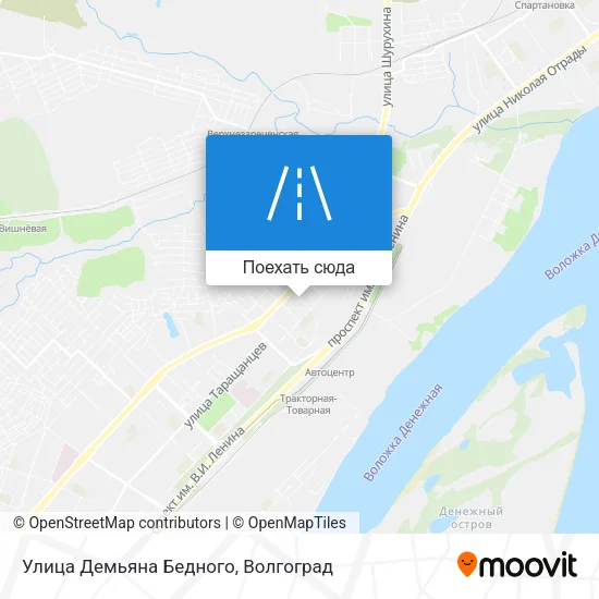 Карта Улица Демьяна Бедного