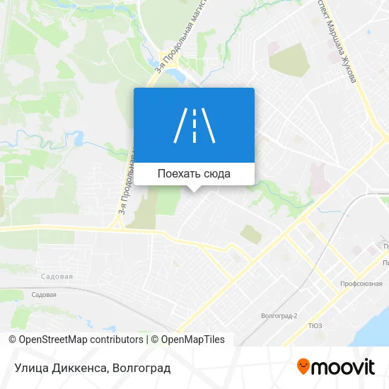 Карта Улица Диккенса