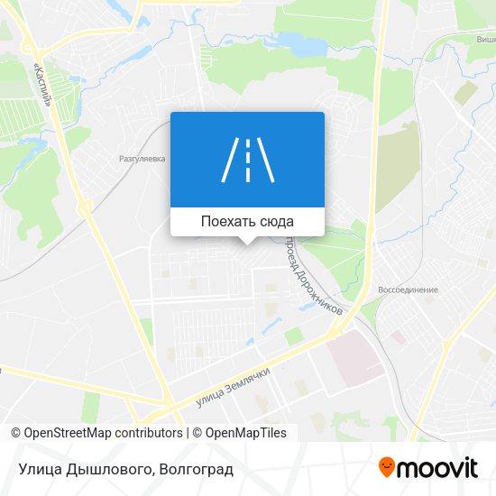 Карта Улица Дышлового
