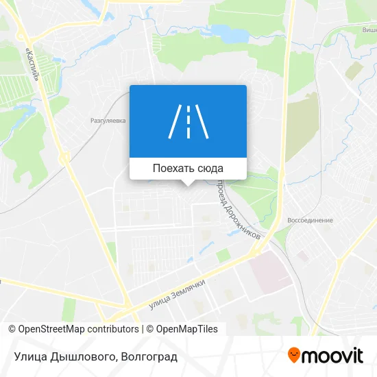 Карта Улица Дышлового