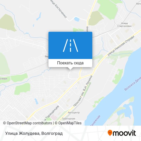 Карта Улица Жолудева