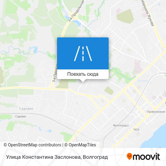 Карта Улица Константина Заслонова