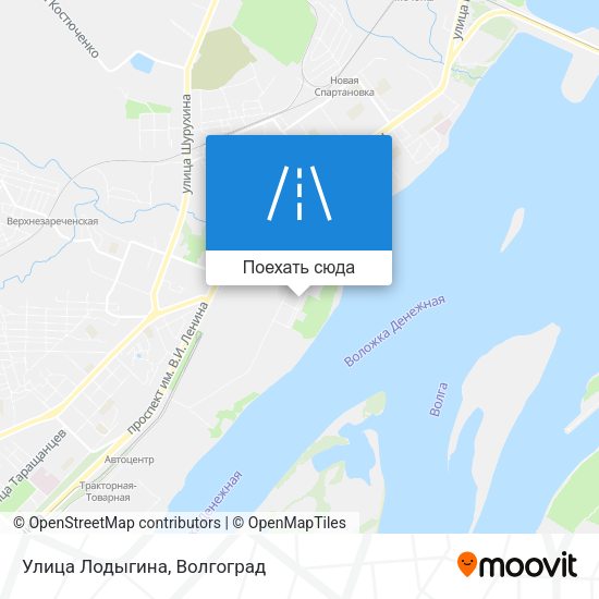 Карта Улица Лодыгина
