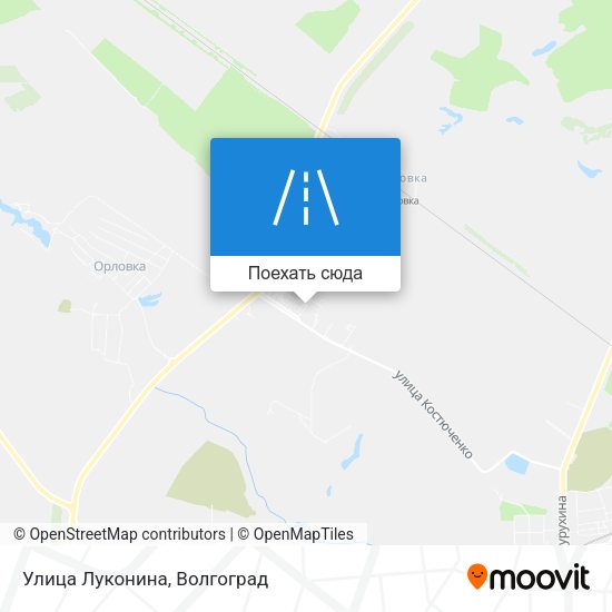 Карта Улица Луконина