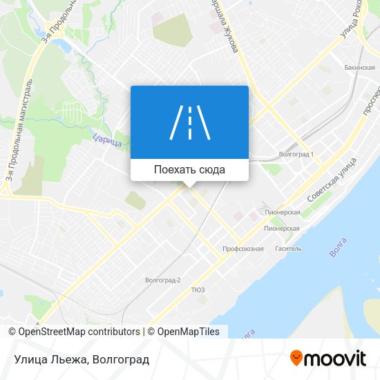 Карта Улица Льежа