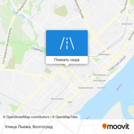 Карта Улица Льежа