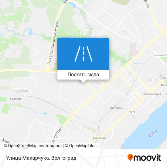 Карта Улица Макарчука