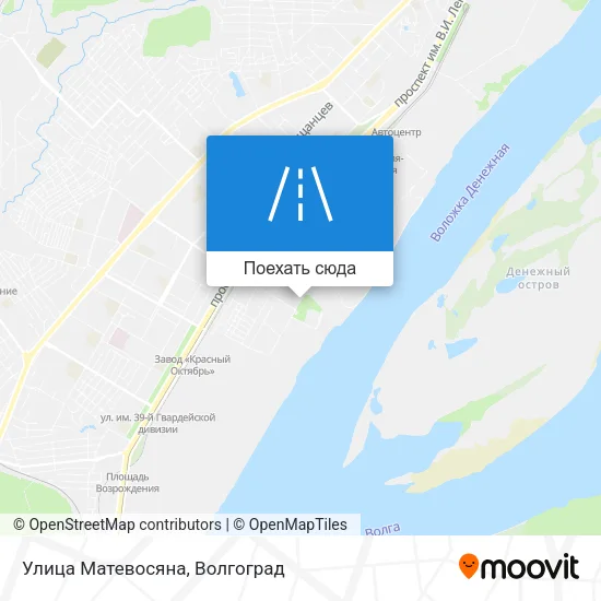 Карта Улица Матевосяна