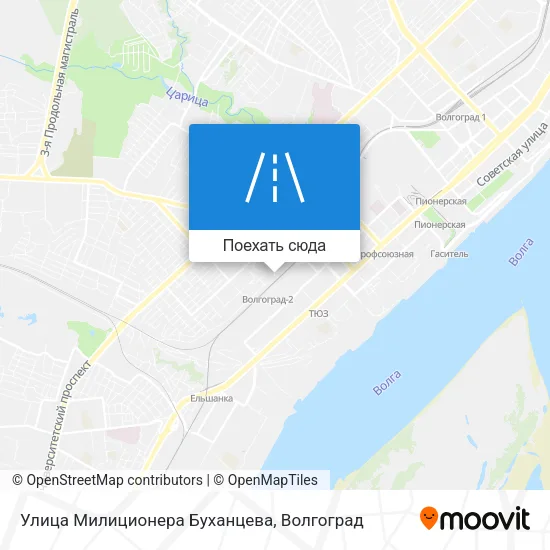 Карта Улица Милиционера Буханцева