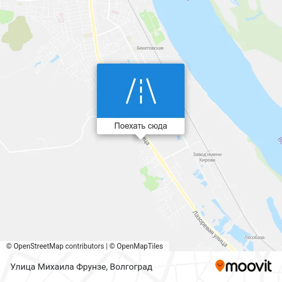 Карта Улица Михаила Фрунзе