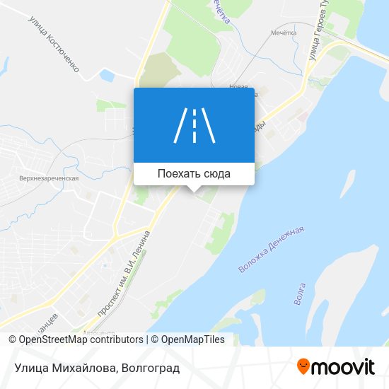 Карта Улица Михайлова