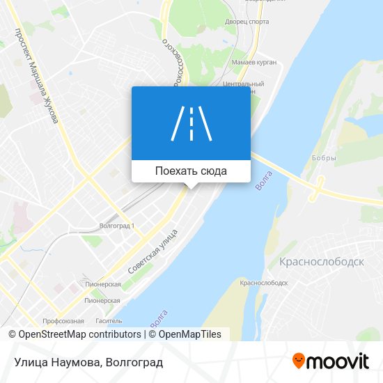 Карта Улица Наумова