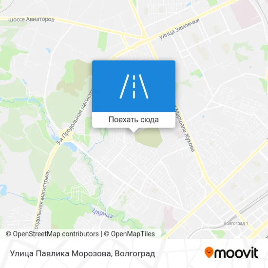 Карта Улица Павлика Морозова