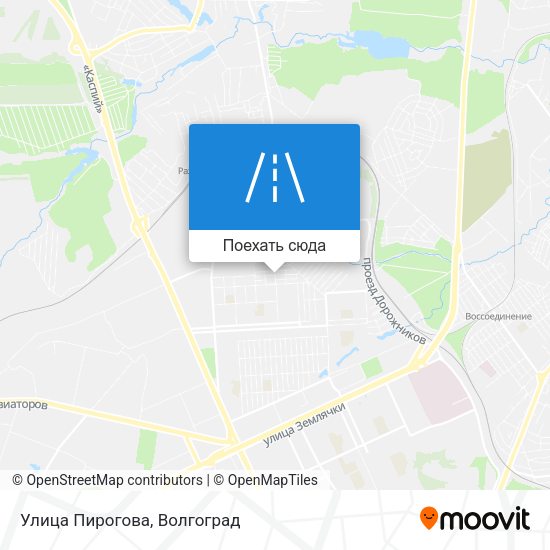 Карта Улица Пирогова