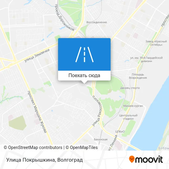 Карта Улица Покрышкина