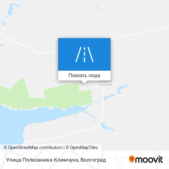 Карта Улица Полковника Климчука