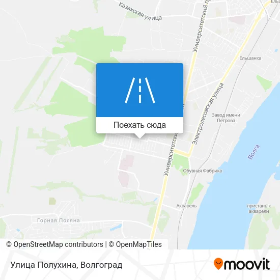 Карта Улица Полухина