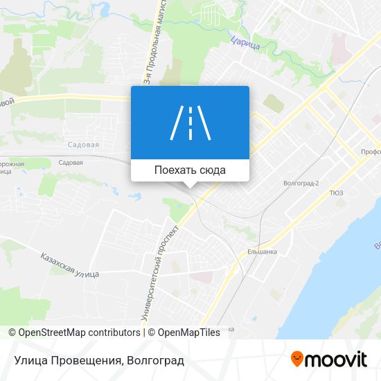 Карта Улица Провещения