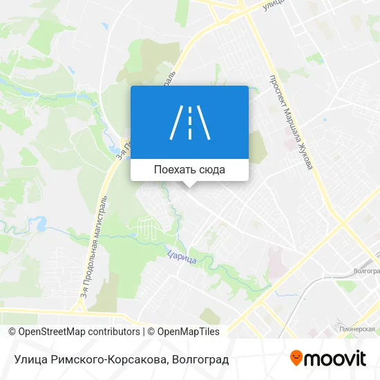 Карта Улица Римского-Корсакова