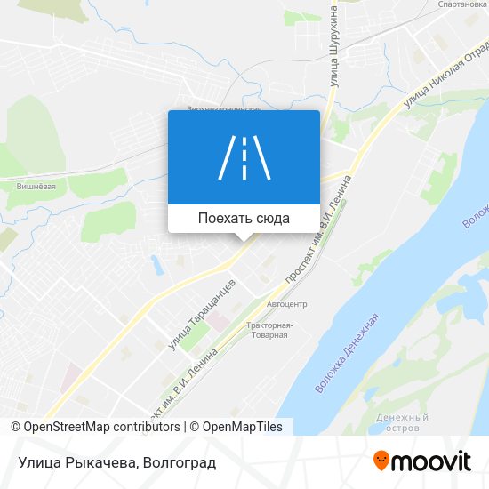 Карта Улица Рыкачева