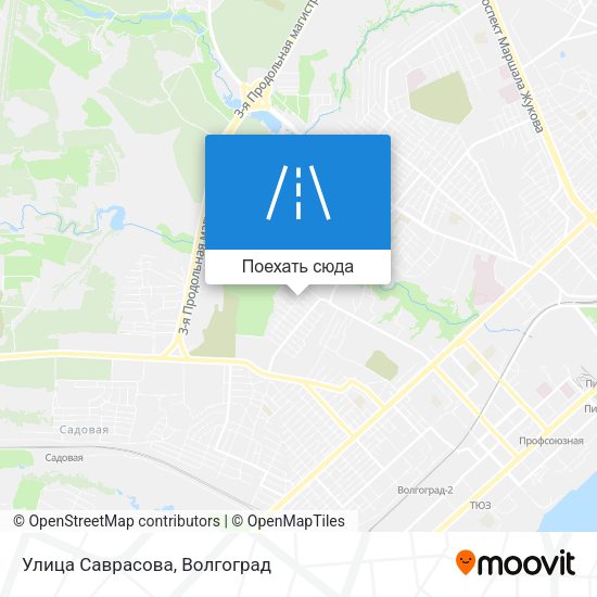 Карта Улица Саврасова
