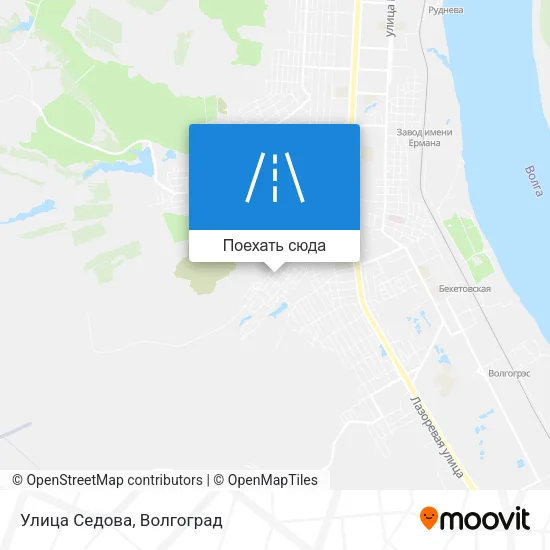 Карта Улица Седова