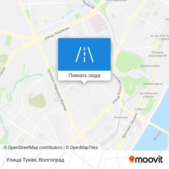 Карта Улица Тукая