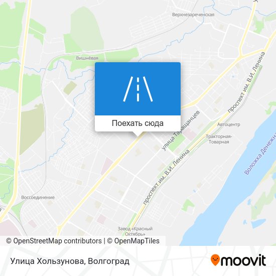 Карта Улица Хользунова