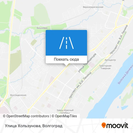 Карта Улица Хользунова