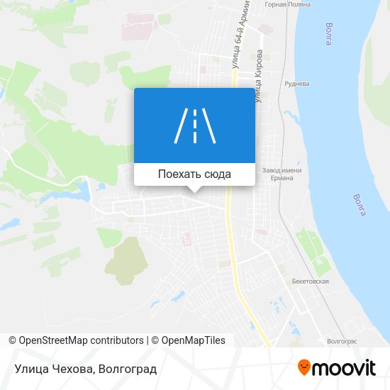 Карта Улица Чехова