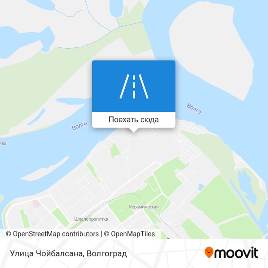 Карта Улица Чойбалсана