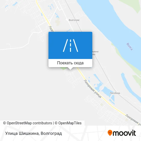 Карта Улица Шишкина