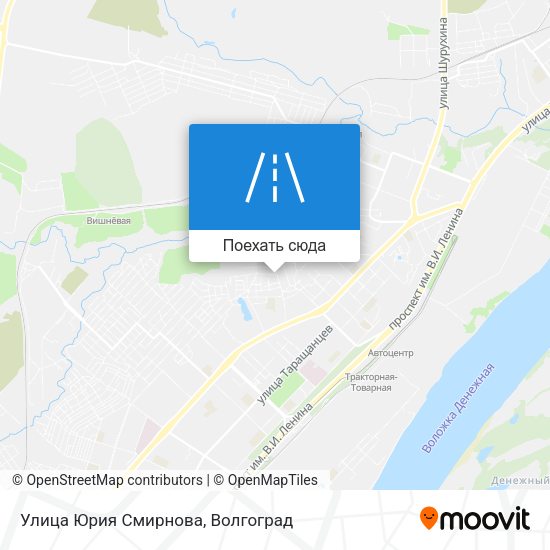 Карта Улица Юрия Смирнова