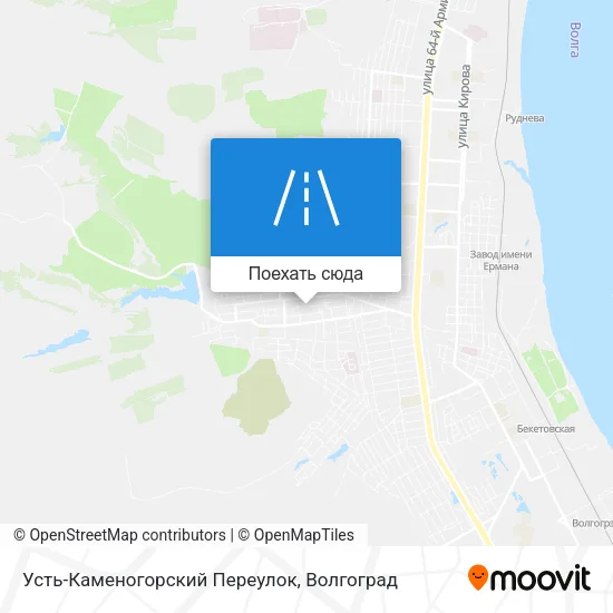 Карта Усть-Каменогорский Переулок