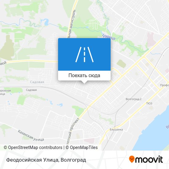 Карта Феодосийская Улица