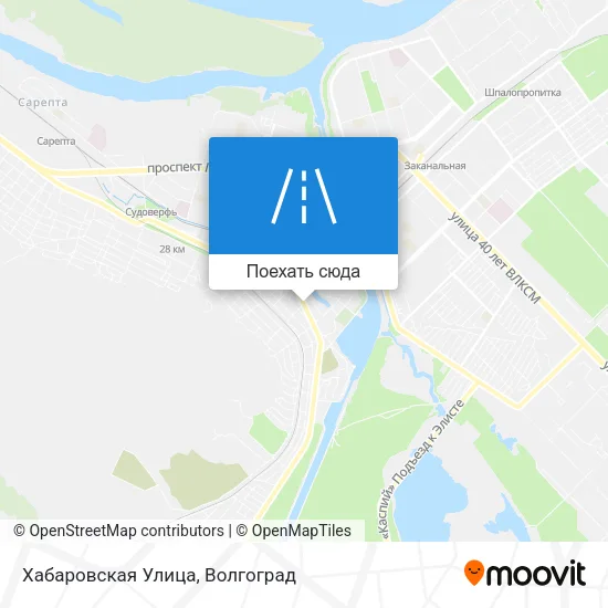 Карта Хабаровская Улица