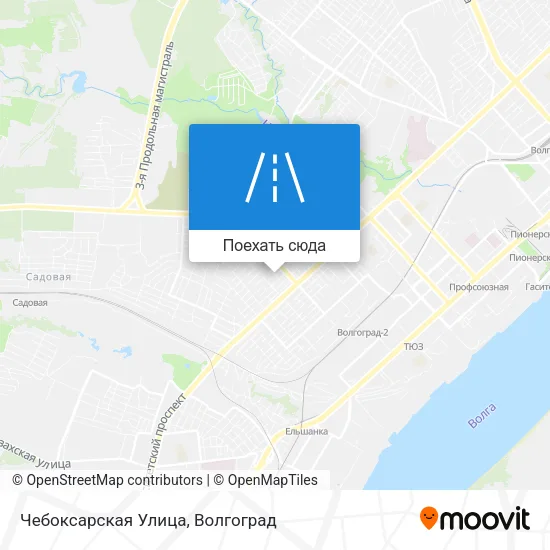 Карта Чебоксарская Улица