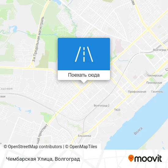Карта Чембарская Улица