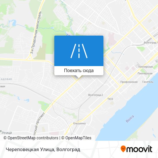 Карта Череповецкая Улица