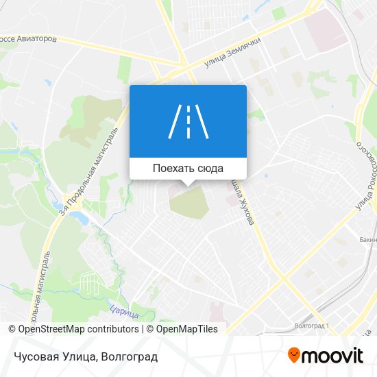 Карта Чусовая Улица