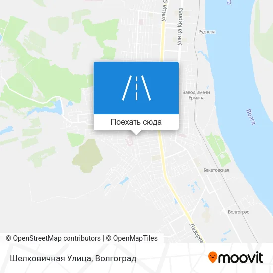Карта Шелковичная Улица