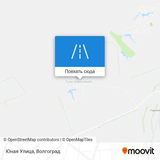 Карта Юная Улица