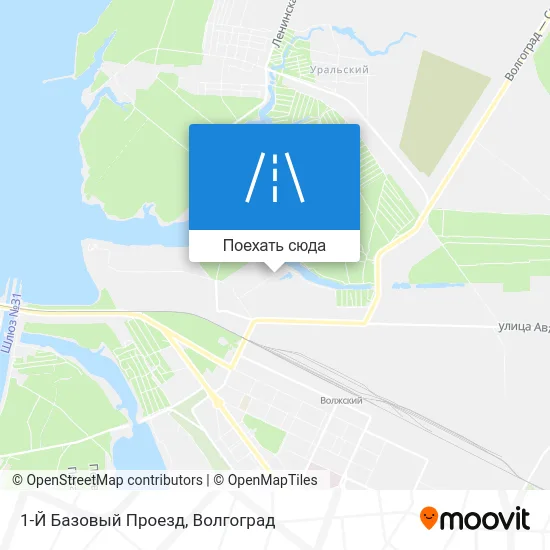 Карта 1-Й Базовый Проезд