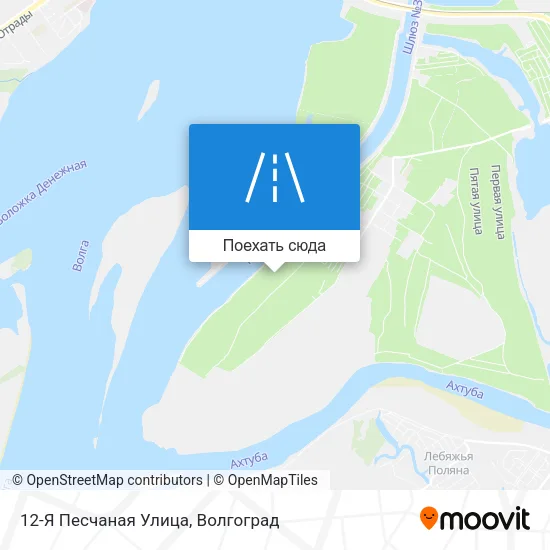 Карта 12-Я Песчаная Улица