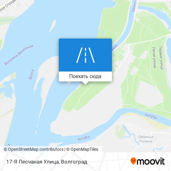 Карта 17-Я Песчаная Улица