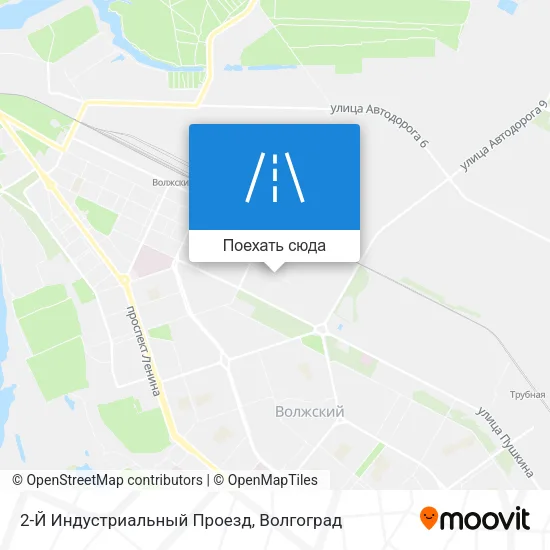 Карта 2-Й Индустриальный Проезд