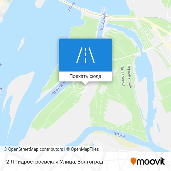 Карта 2-Я Гидростроевская Улица