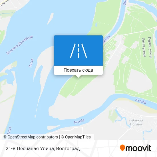 Карта 21-Я Песчаная Улица