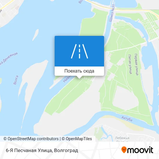 Карта 6-Я Песчаная Улица